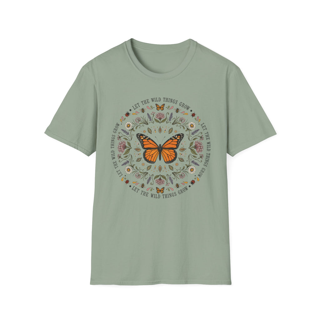 Let The Wild Things Grow Mandala Tee