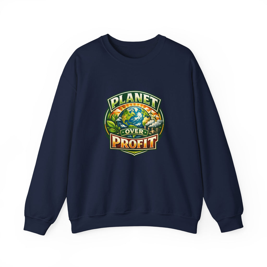 Planet Over Profit Crewneck Sweatshirt