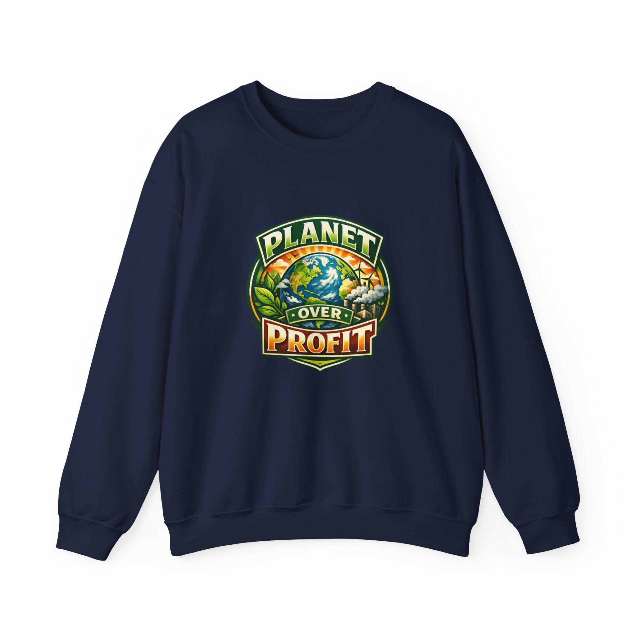 Planet Over Profit Crewneck Sweatshirt