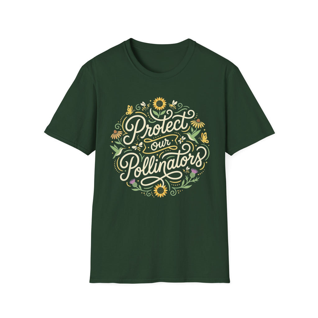 Protect Our Pollinators Dark Tee