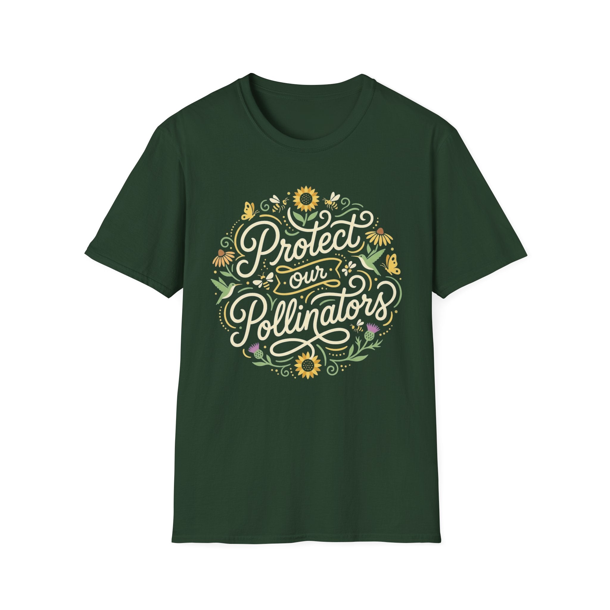 Protect Our Pollinators Dark Tee