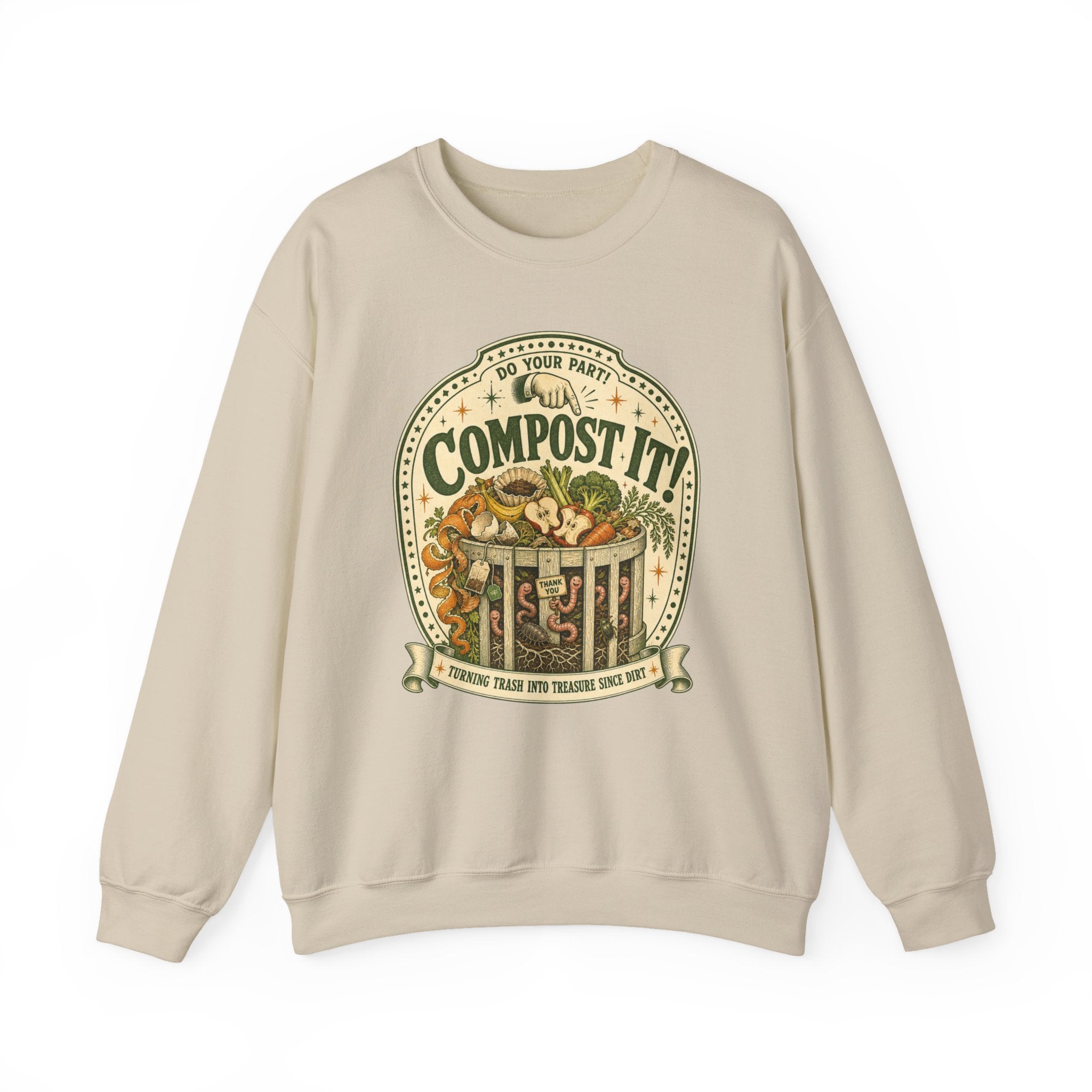 Compost It Crewneck Sweatshirt