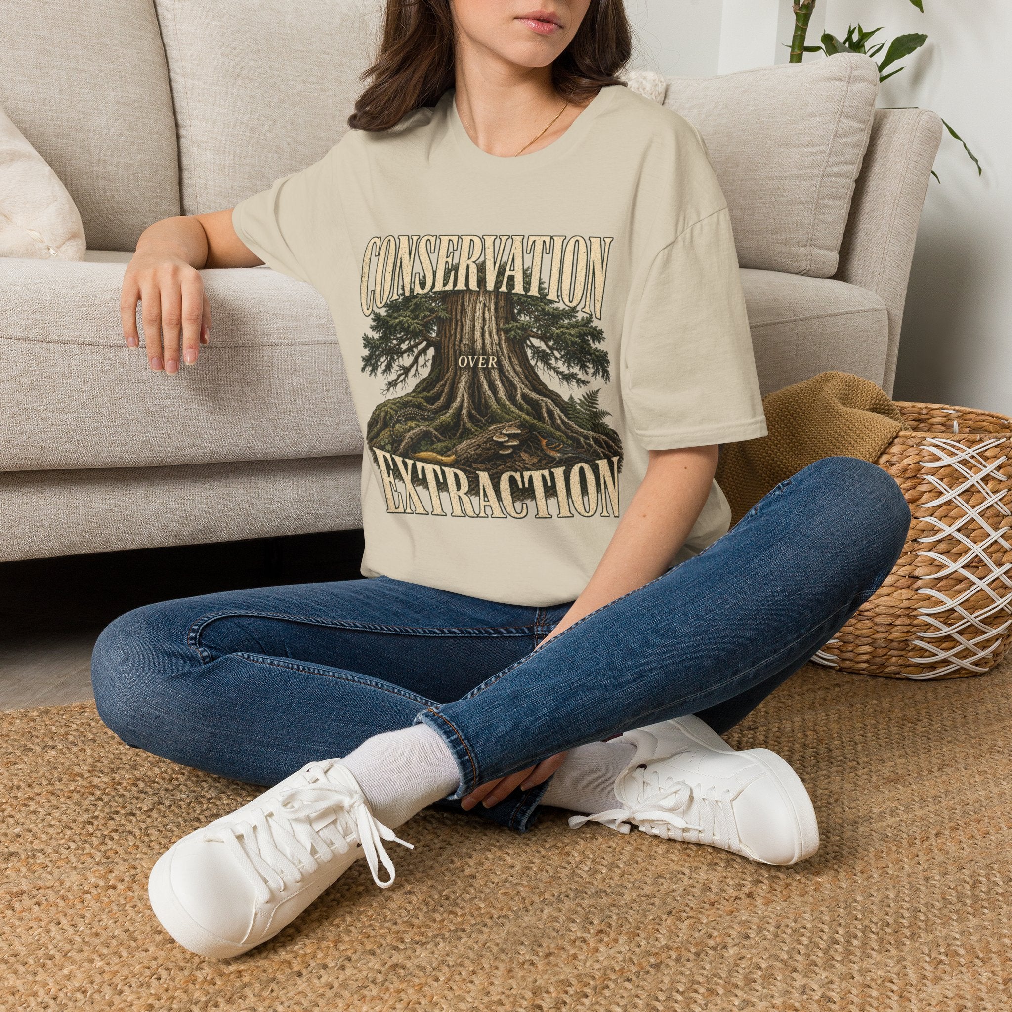 Conservation Over Extraction Tee