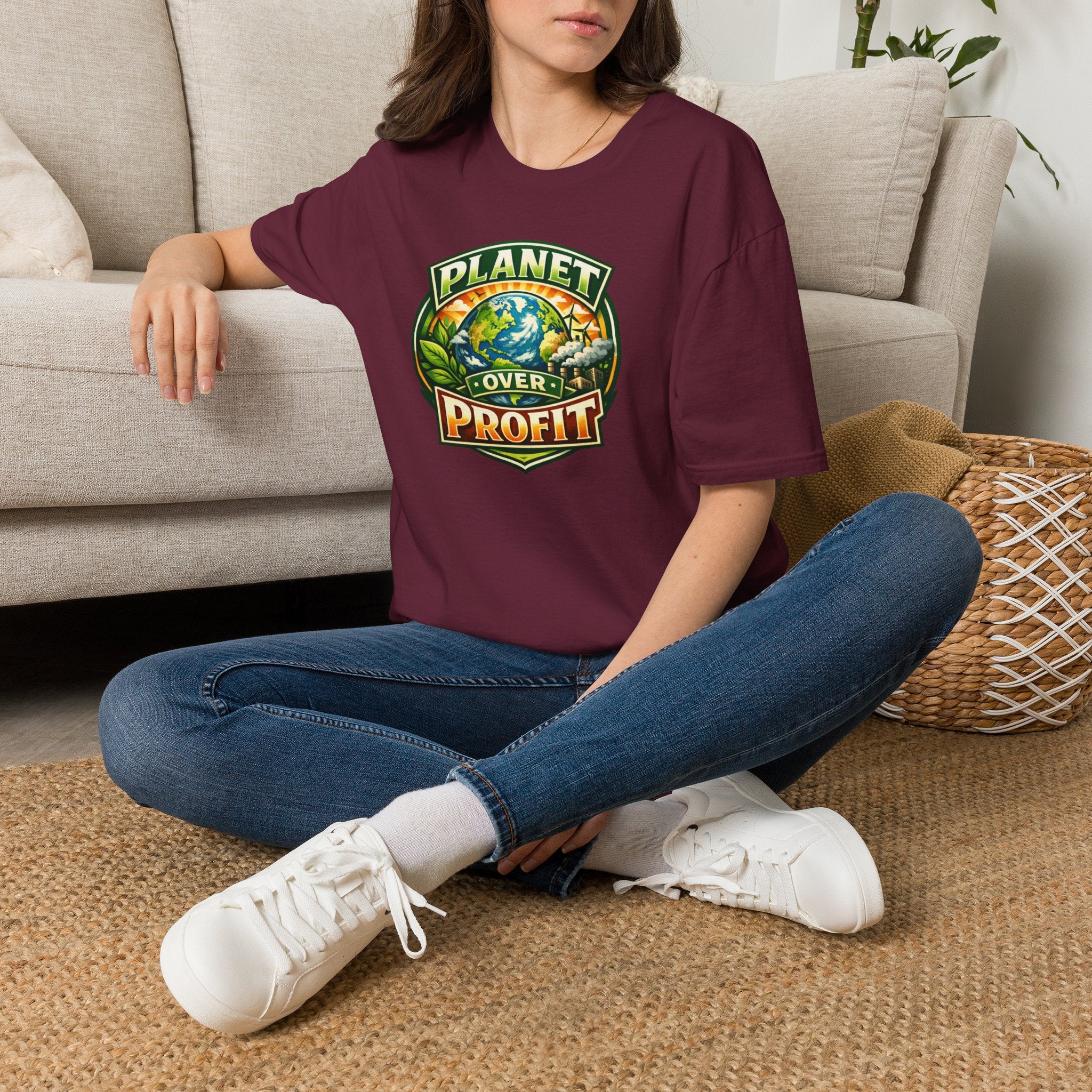 Planet Over Profit Tee