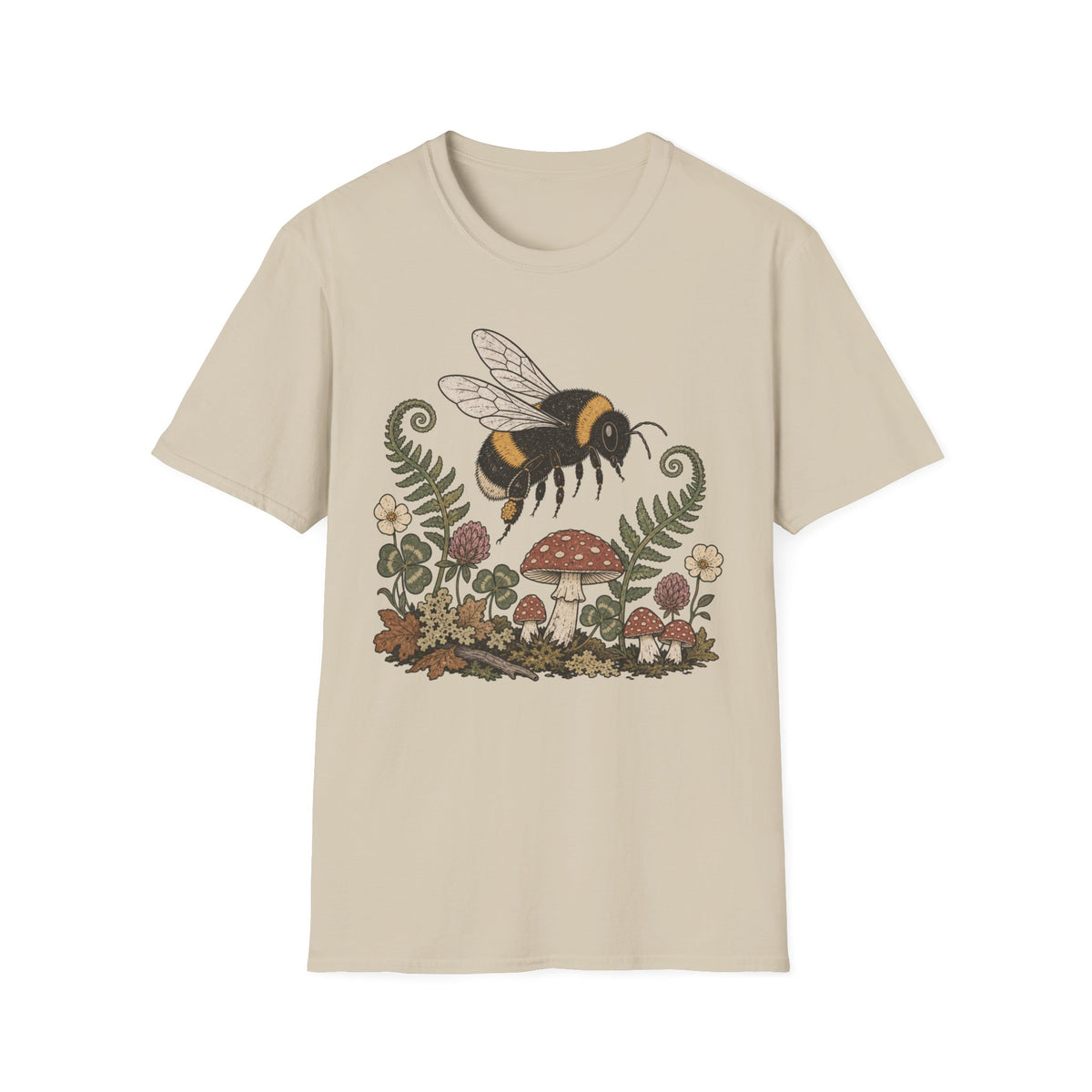 Bee and Mushroom Tee