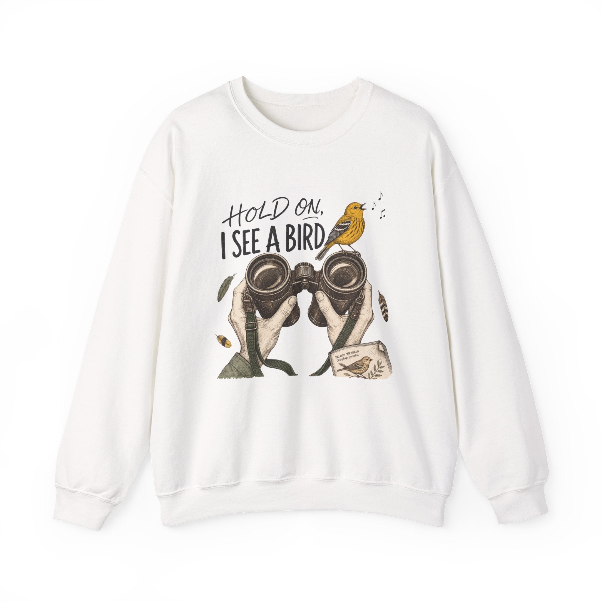 Hold On I See A Bird Crewneck Sweatshirt