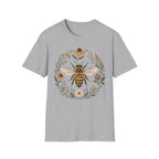 Bee Daisy Flower Circle Tee