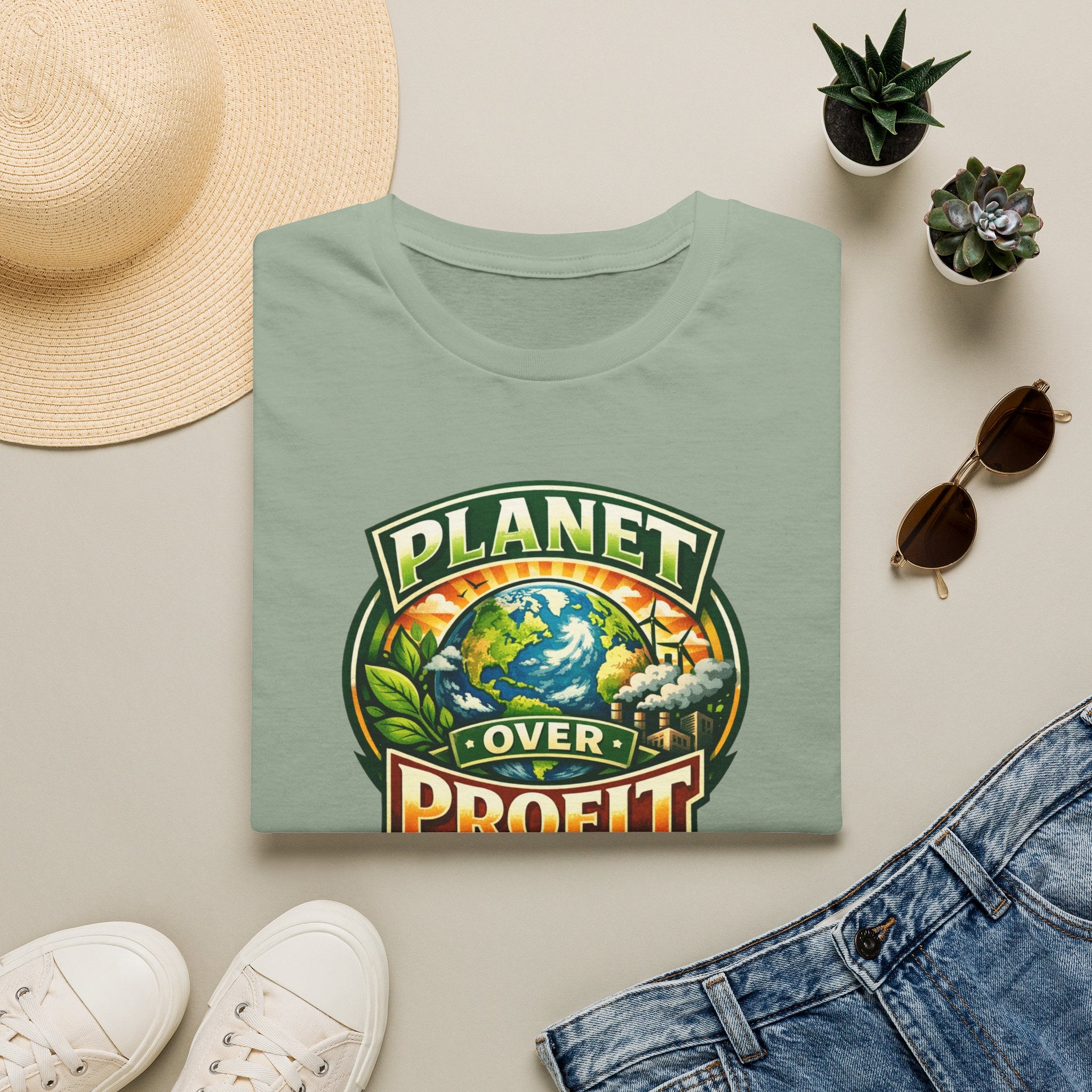 Planet Over Profit Tee