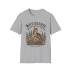 Red Wolf Wild Hearts Tee