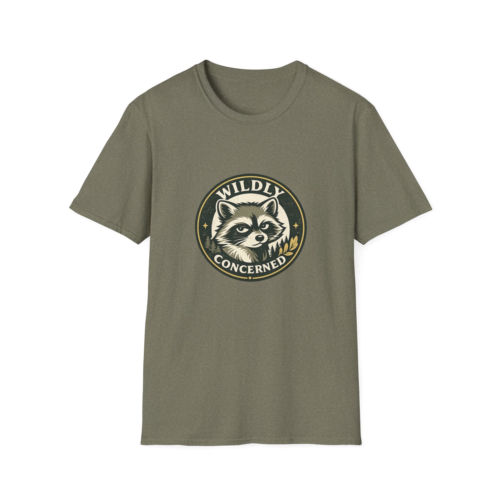 Wildly Concerned Large Brand Logo Tee