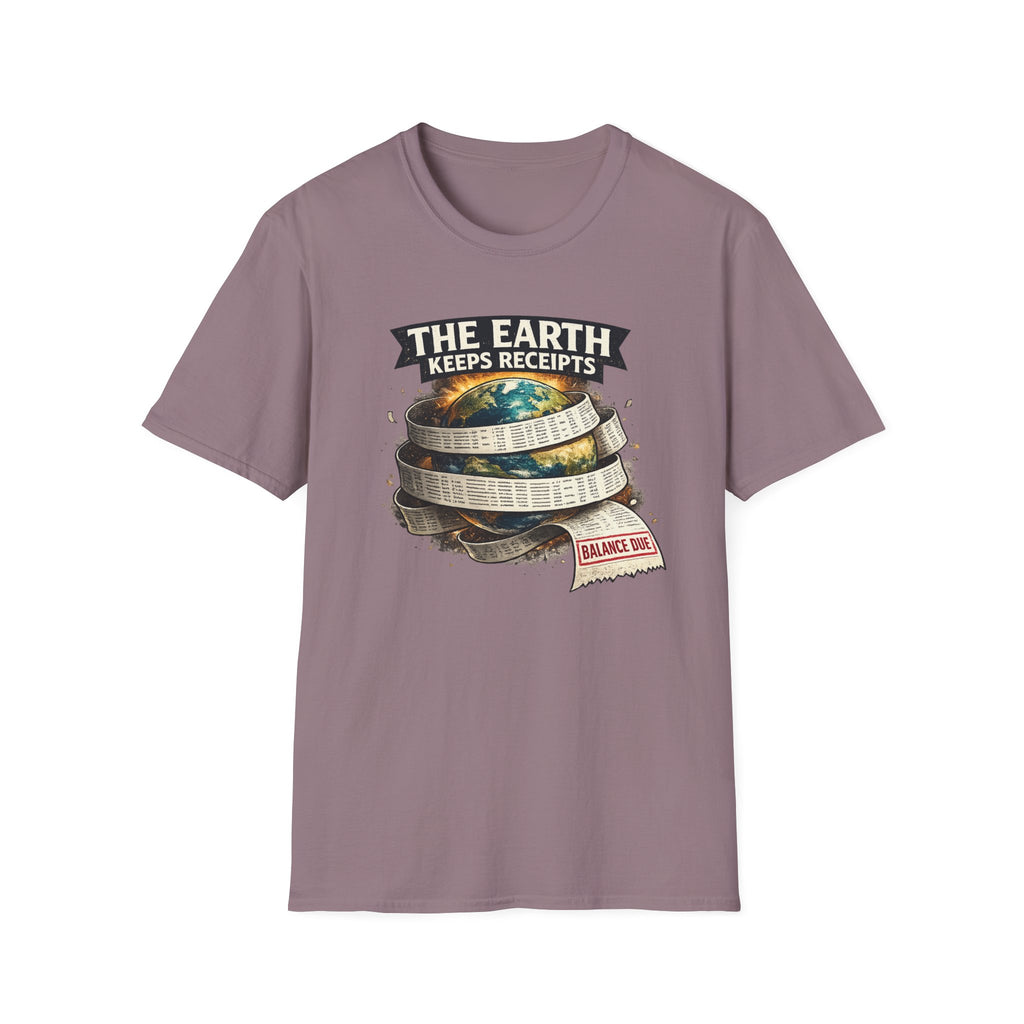 Earth Keeps Receipts Tee