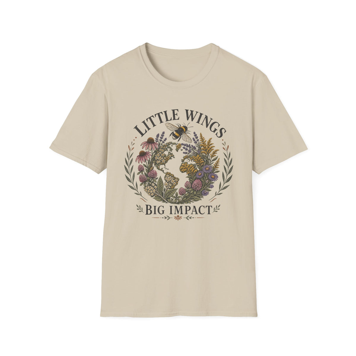 Little Wings Big Impact Earthy Tee