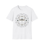 Dragonfly Light Above Mandala Tee