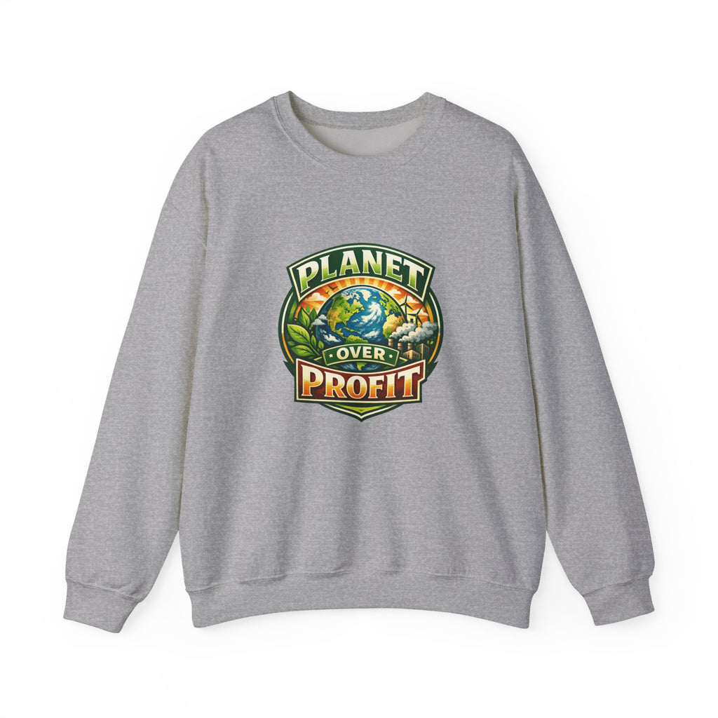 Planet Over Profit Crewneck Sweatshirt