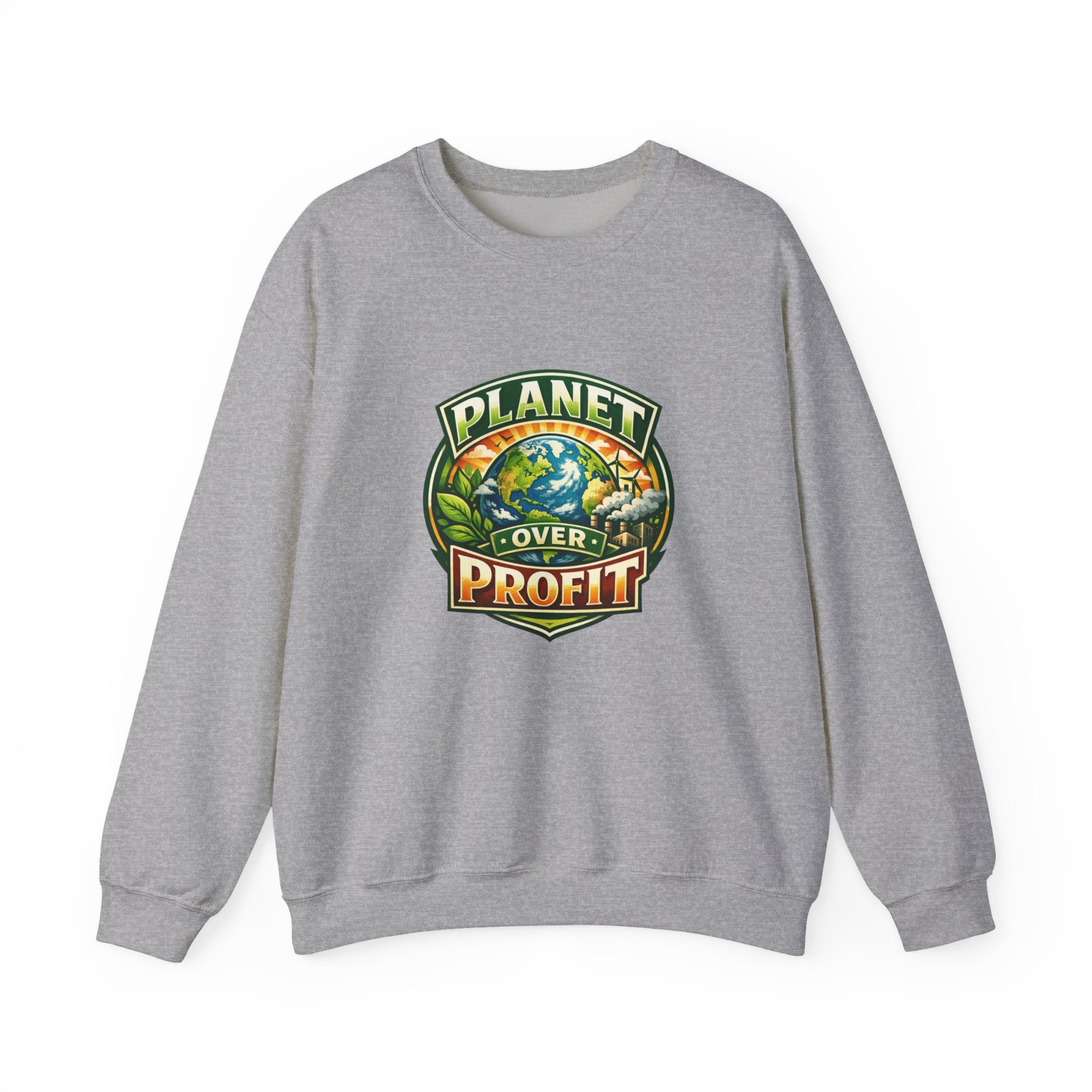 Planet Over Profit Crewneck Sweatshirt