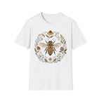 Bee Daisy Flower Circle Tee