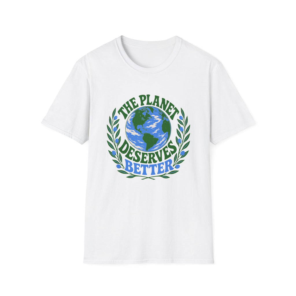 The Planet Deserves Better B+G Tee