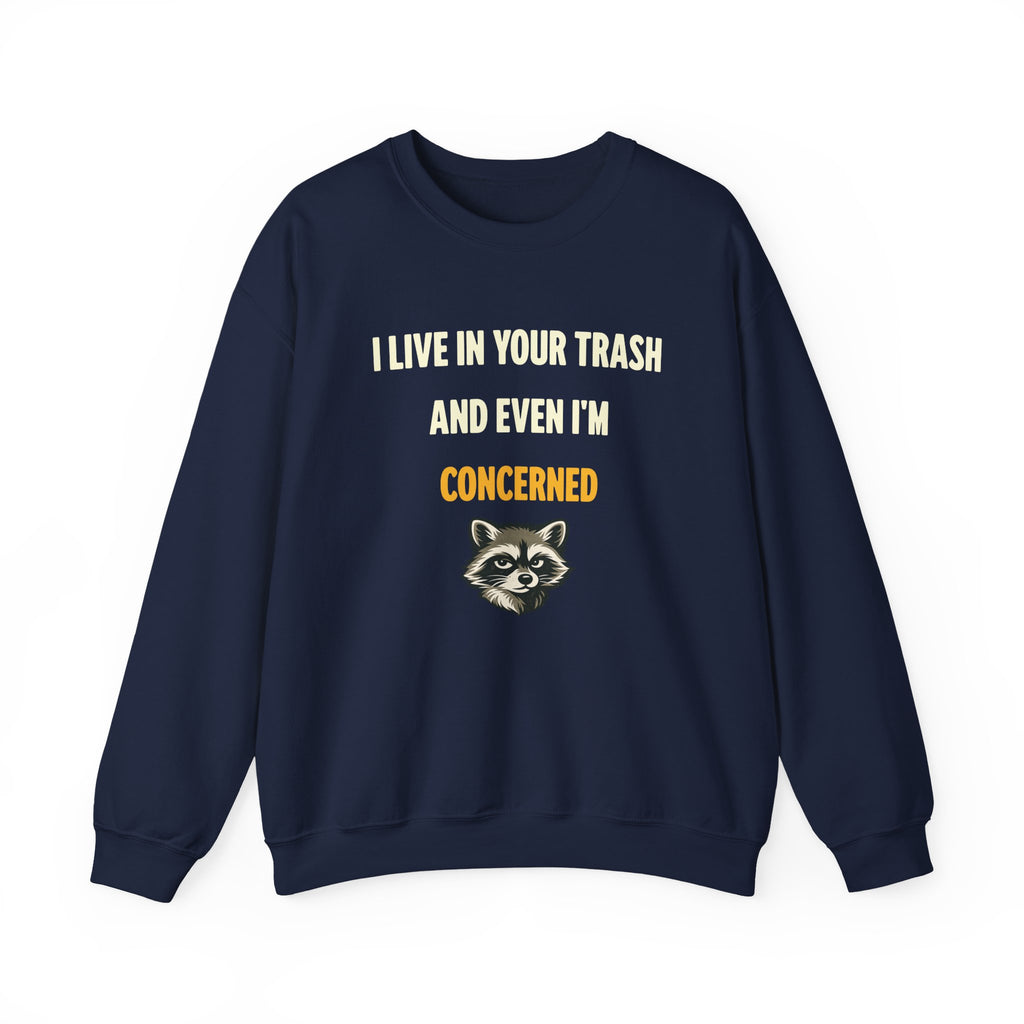 Even I'm Concerned Face Crewneck Sweatshirt