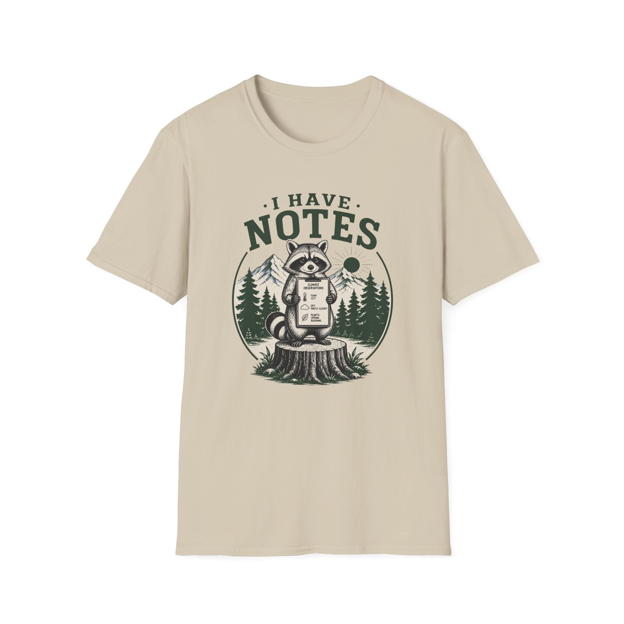 I Have Notes Stump Tee