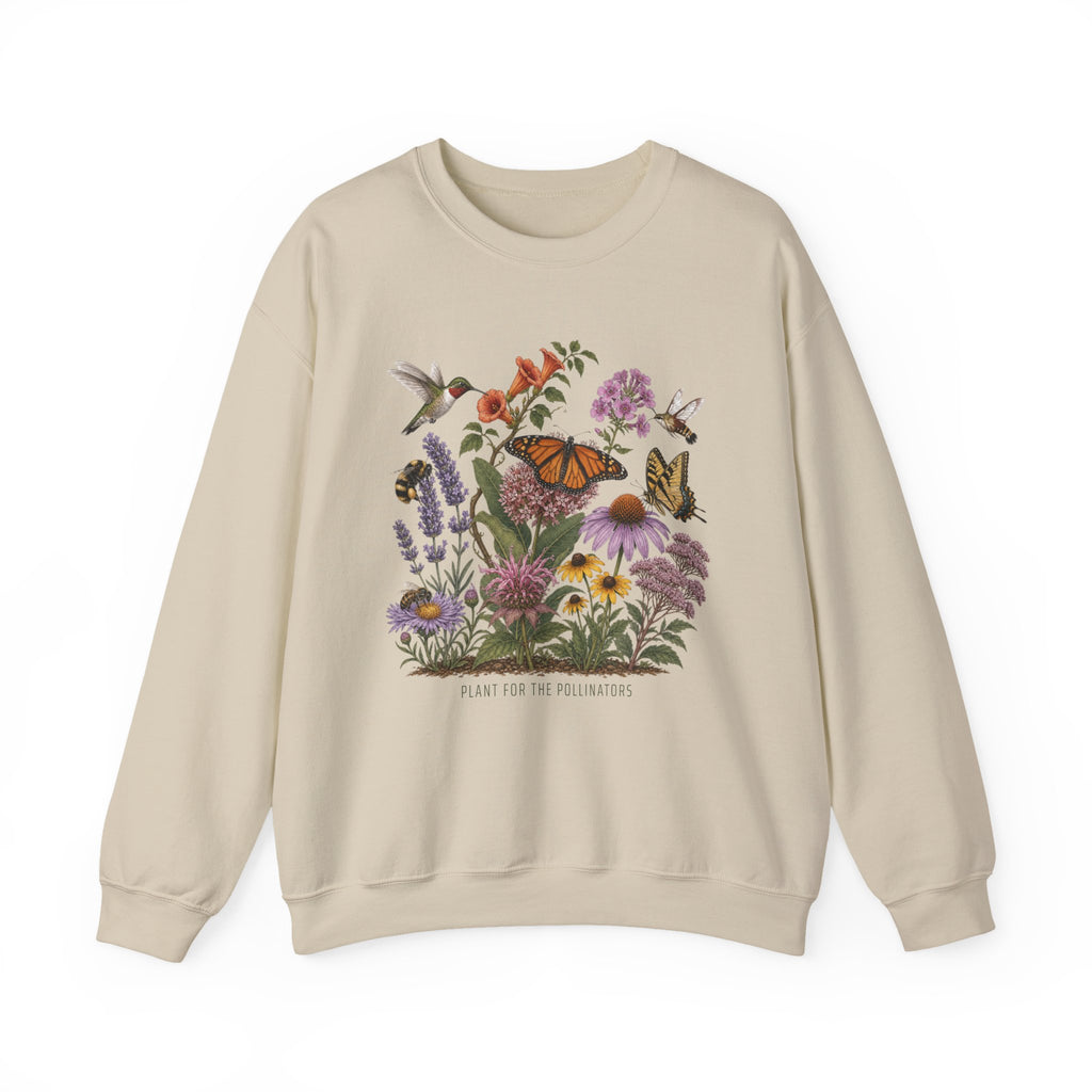 Plant For Pollinators Crewneck Sweatshirt