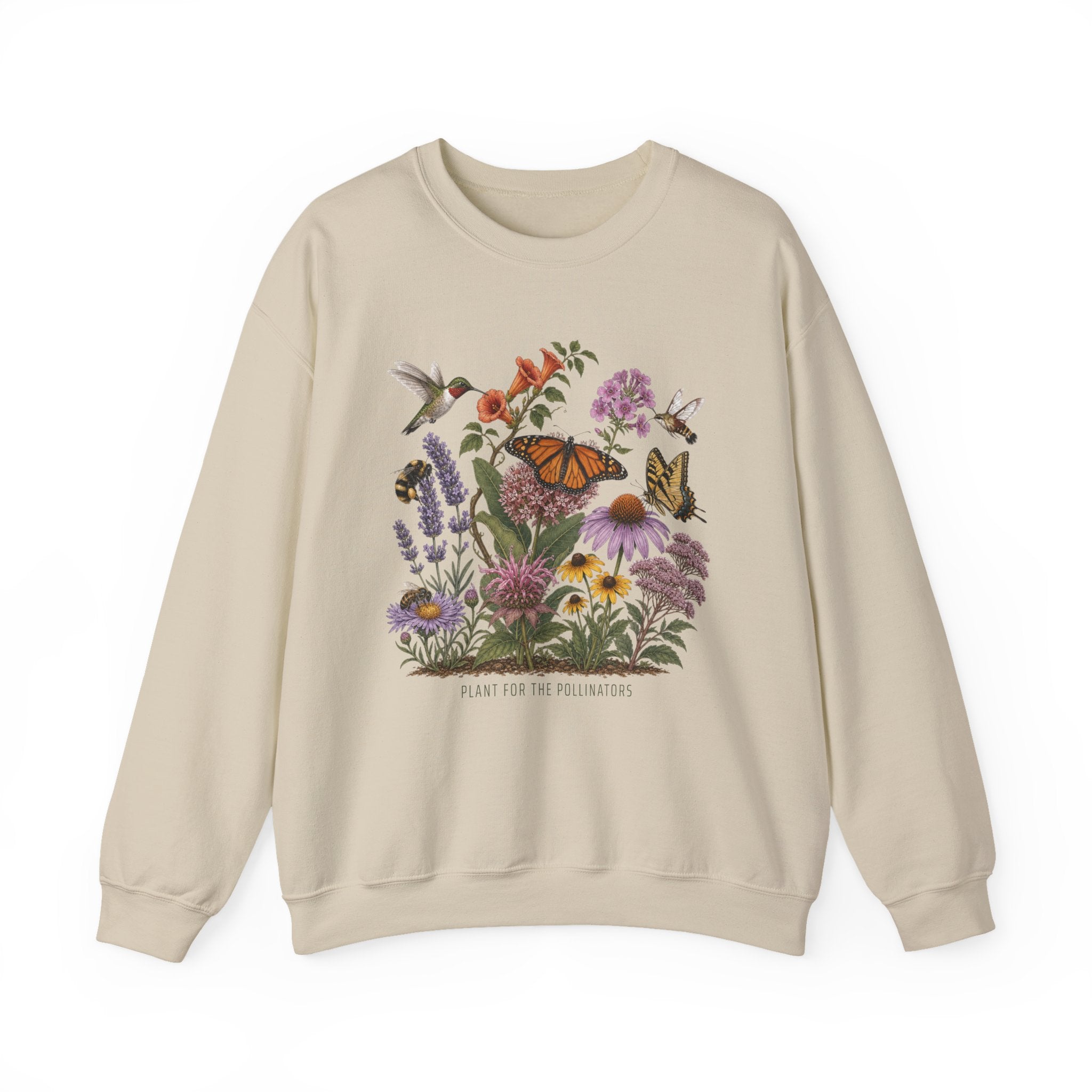Plant For Pollinators Crewneck Sweatshirt