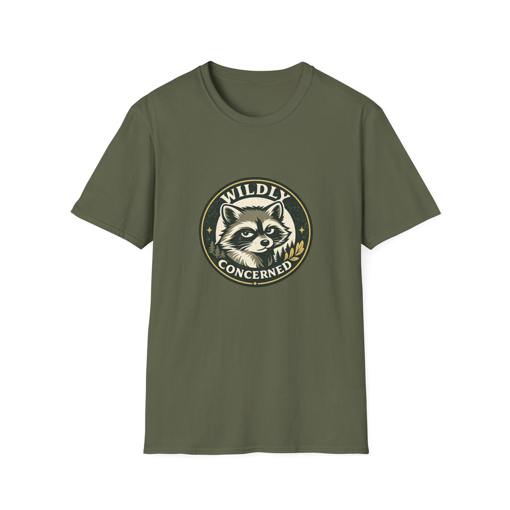 Wildly Concerned Large Brand Logo Tee