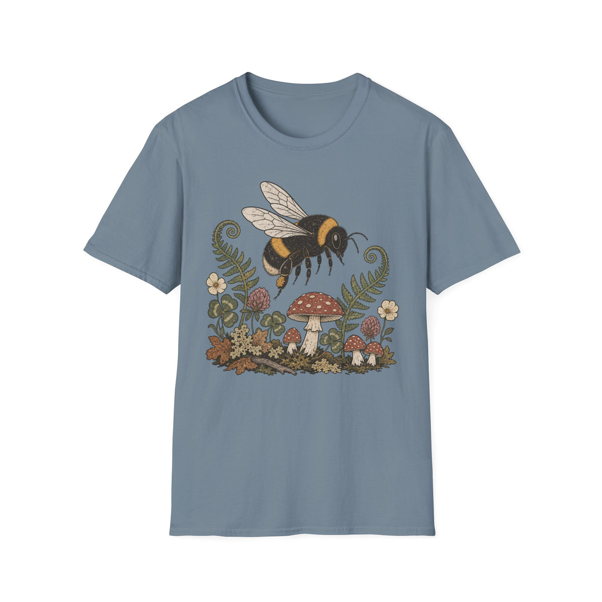 Bee and Mushroom Tee