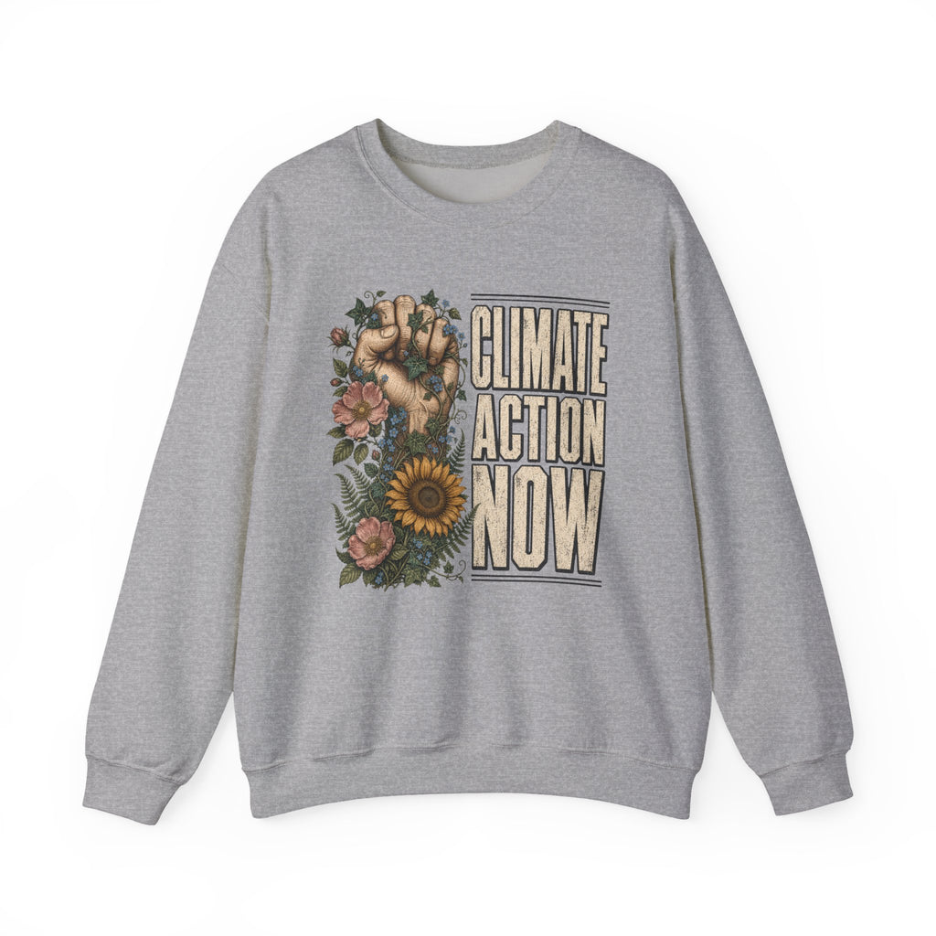 Climate Action Now Crewneck Sweatshirt