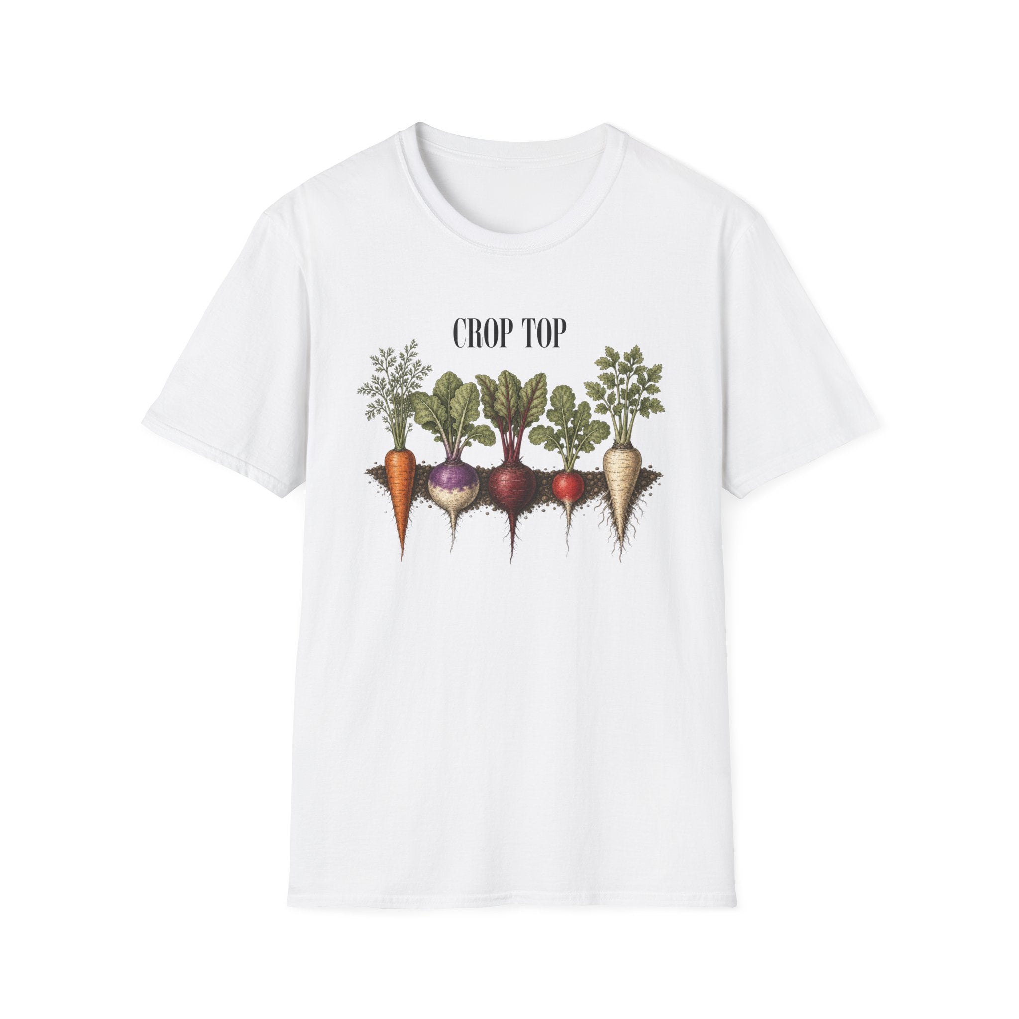 'Crop Top' Vegetable Tee