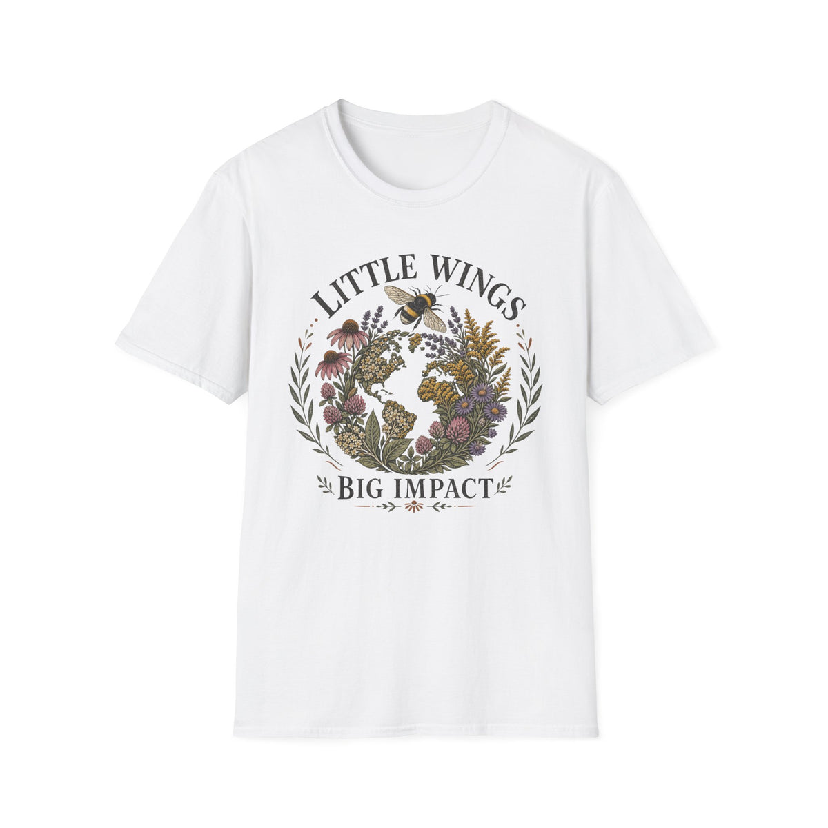Little Wings Big Impact Earthy Tee