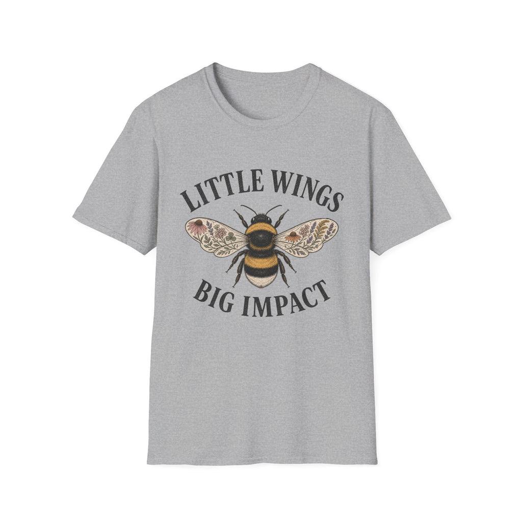 Little Wings Big Impact Flower Wings Tee
