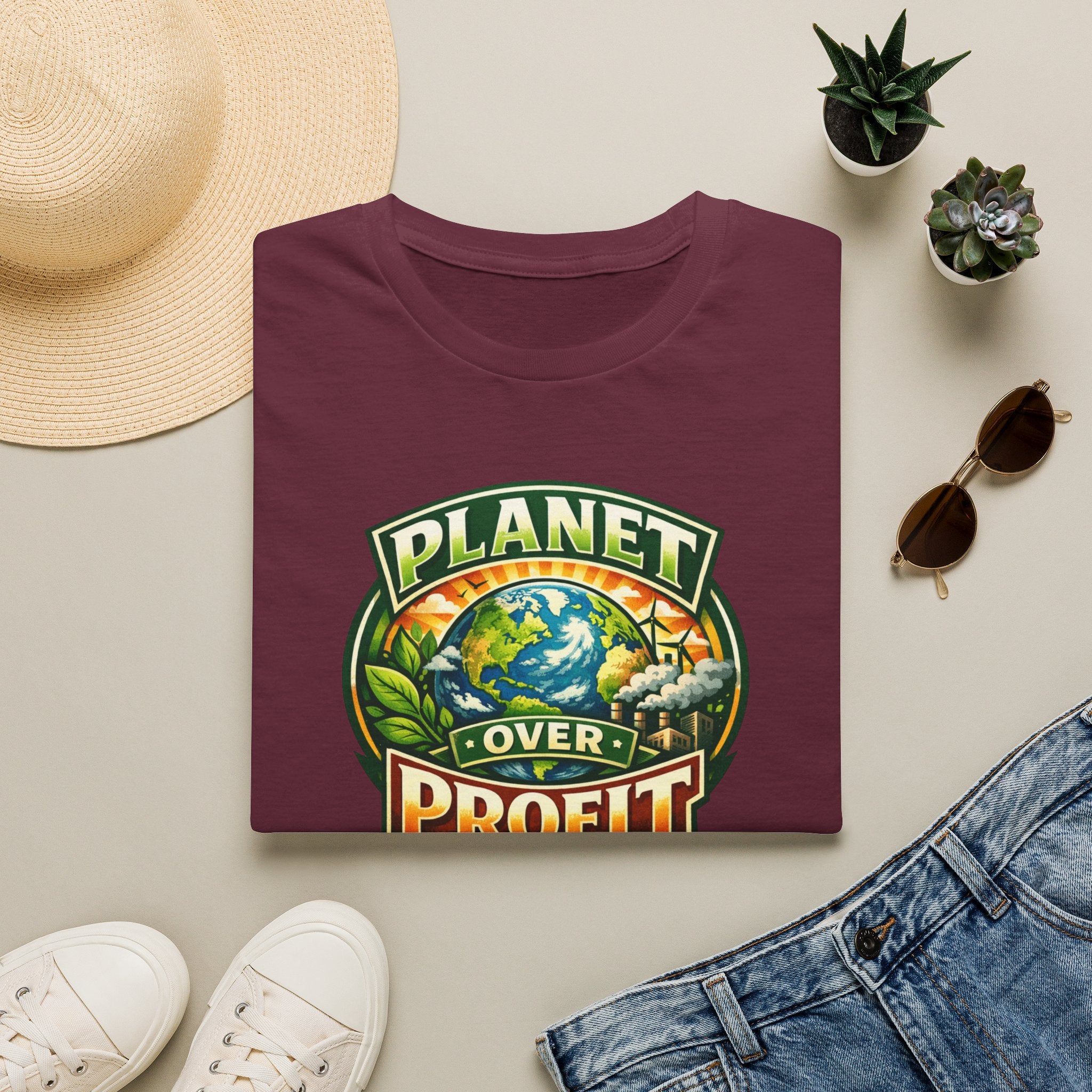 Planet Over Profit Tee