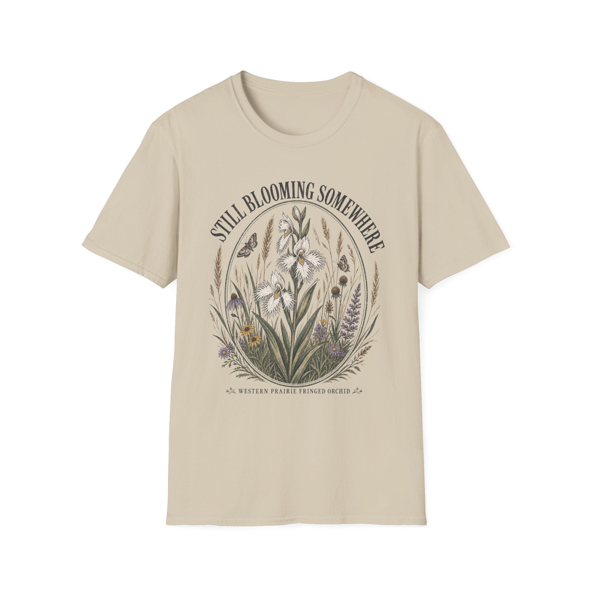 Western Prairie Fringed Orchid Tee