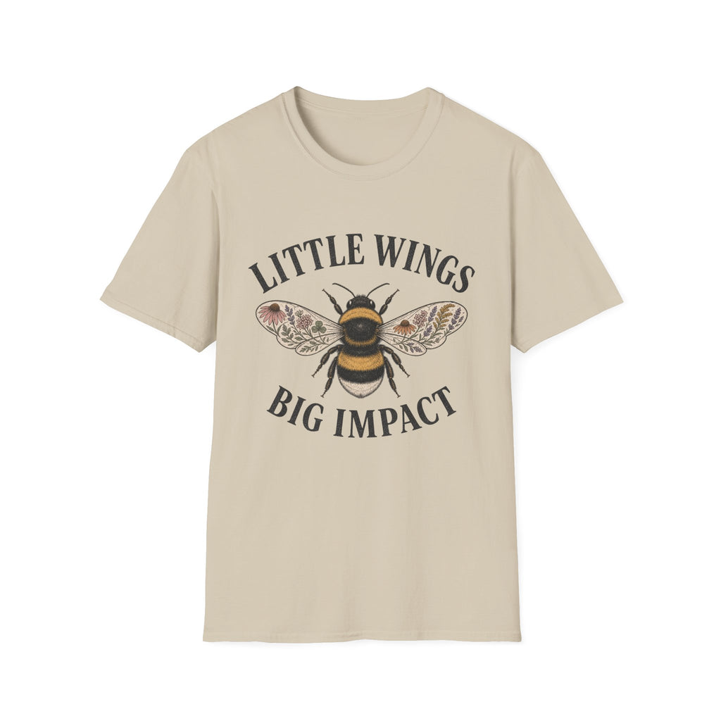 Little Wings Big Impact Flower Wings Tee