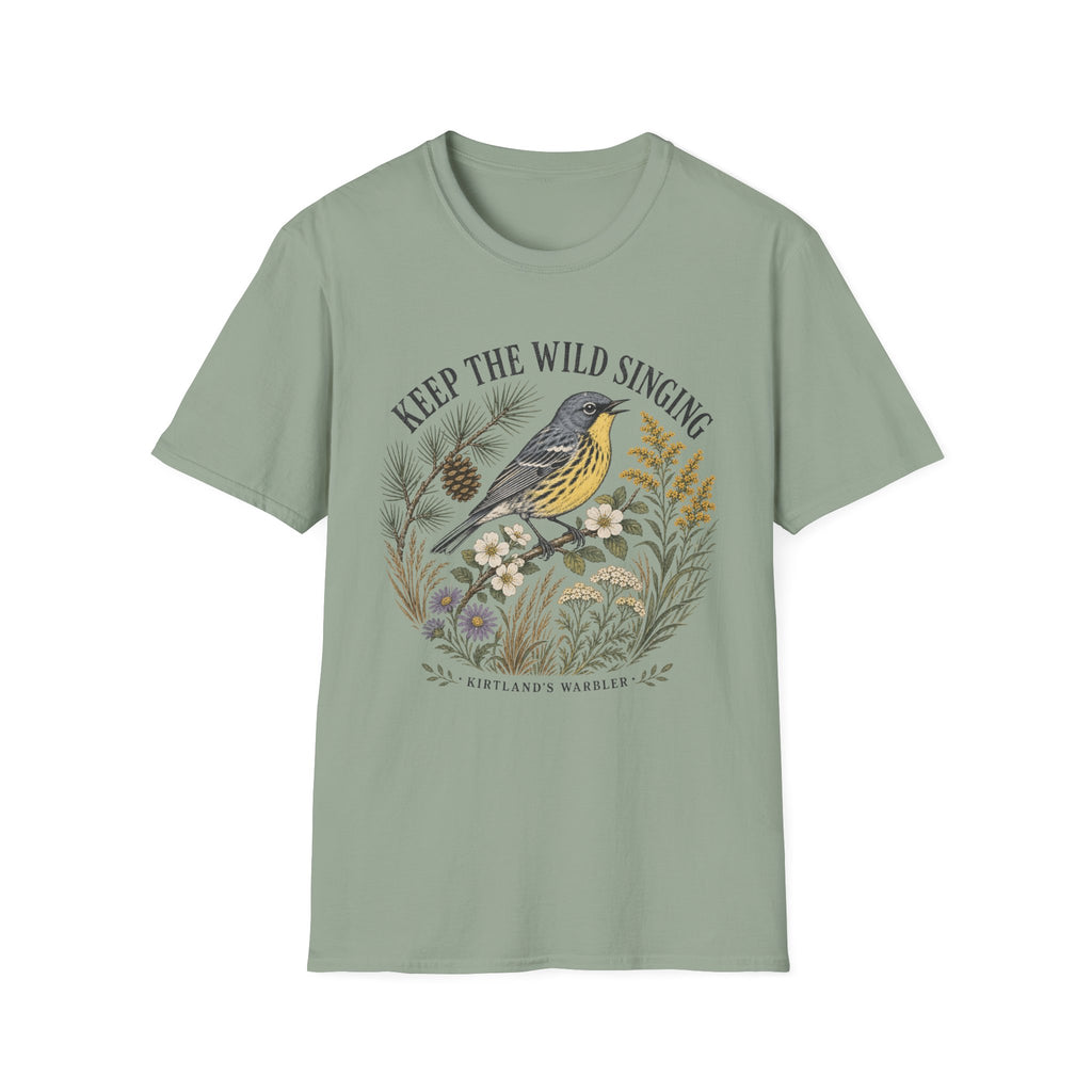 Kirtlands Warbler Singing Tee