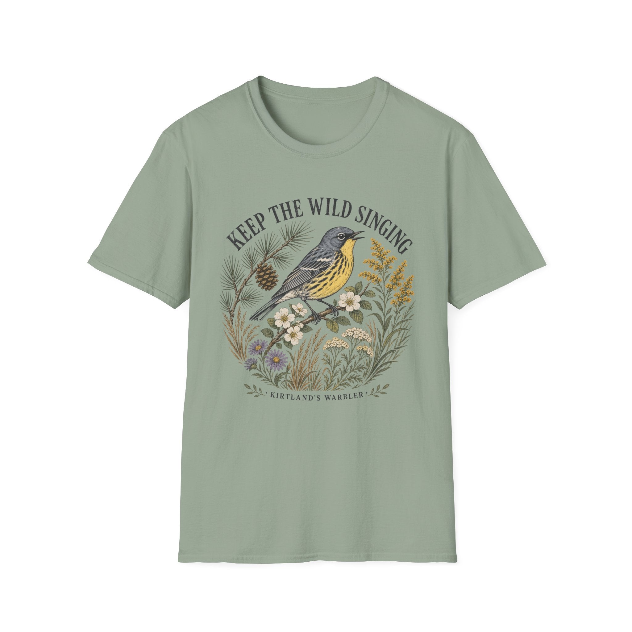Kirtlands Warbler Singing Tee