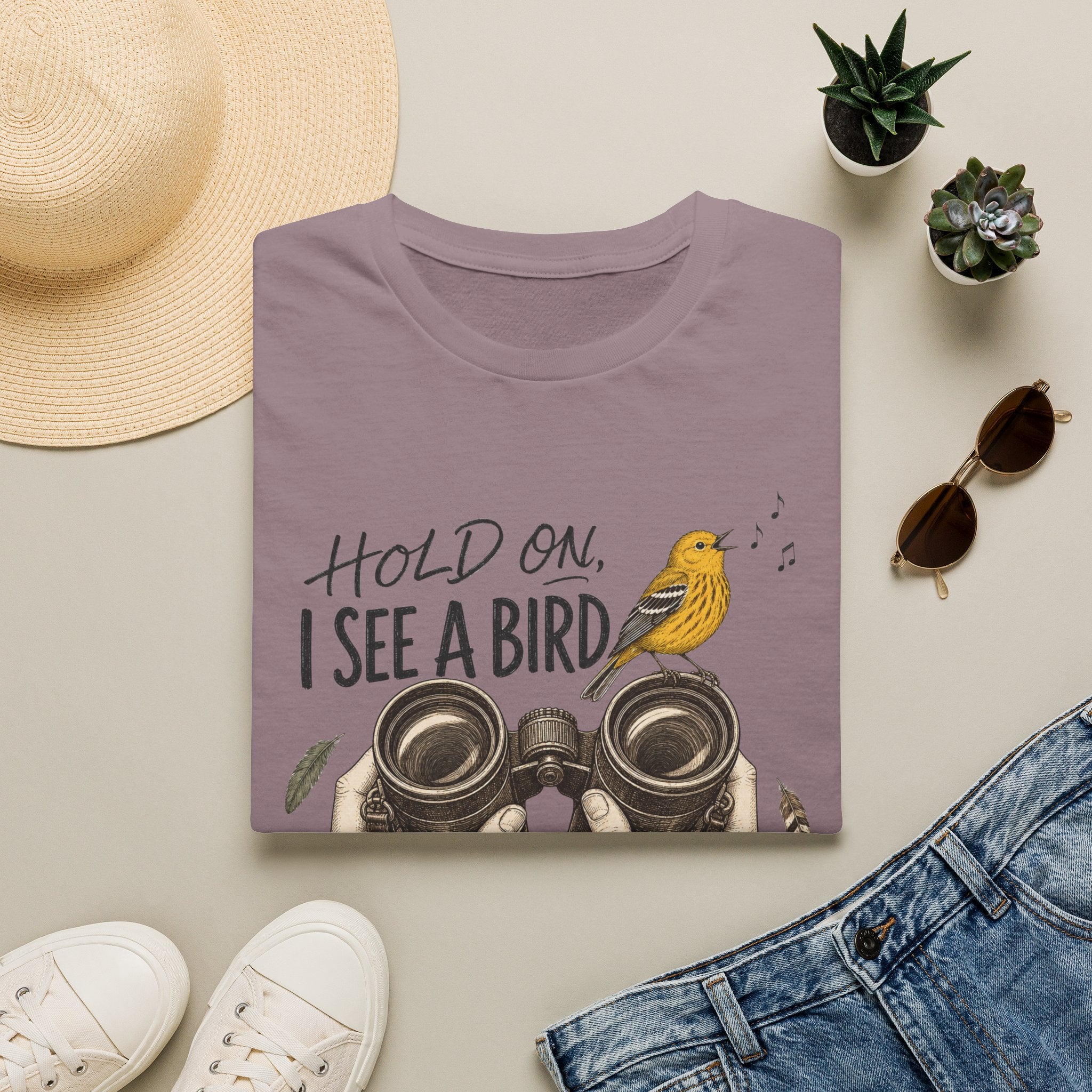 Hold On I See A Bird Tee