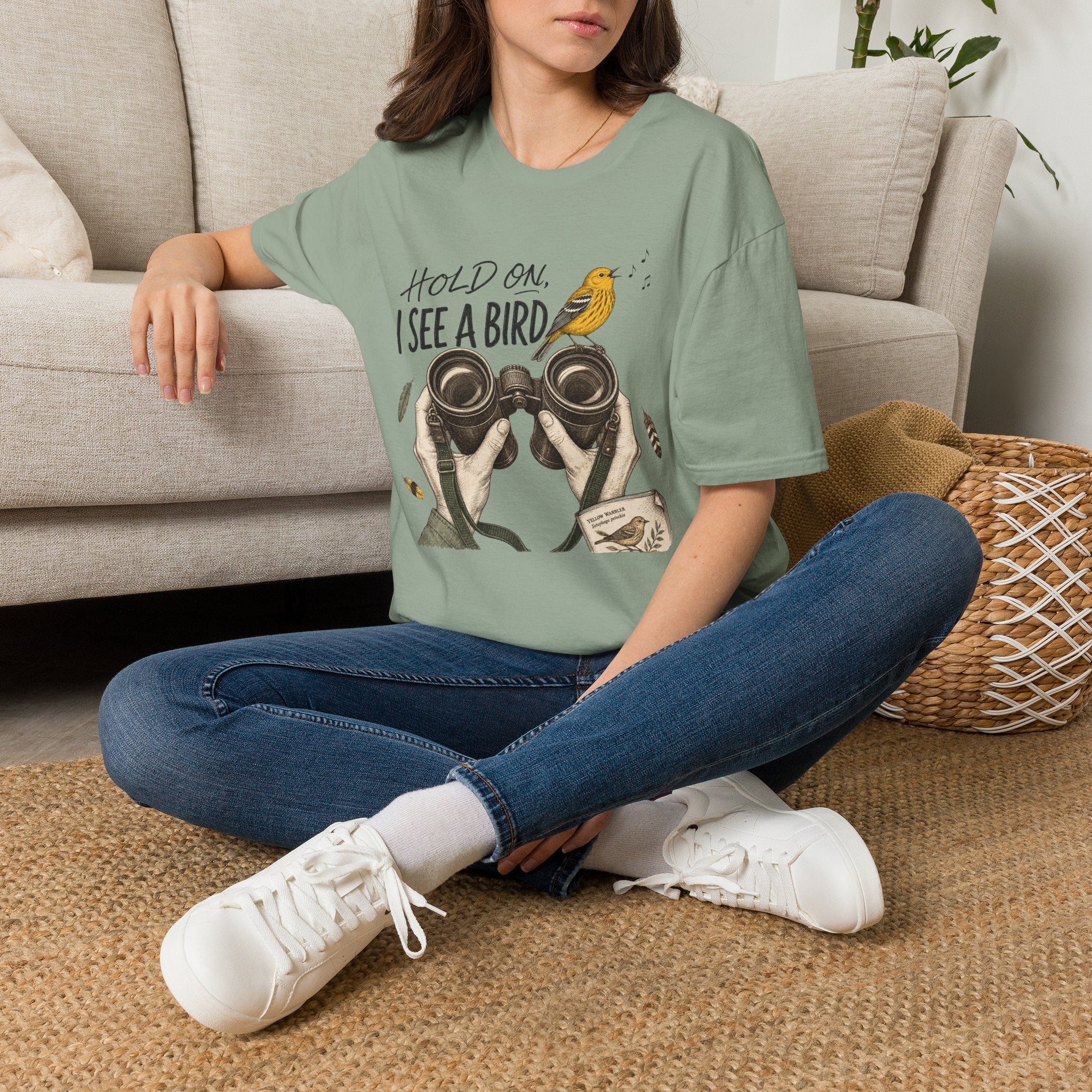 Hold On I See A Bird Tee