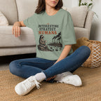 Interesting Strategy Humans River Tee