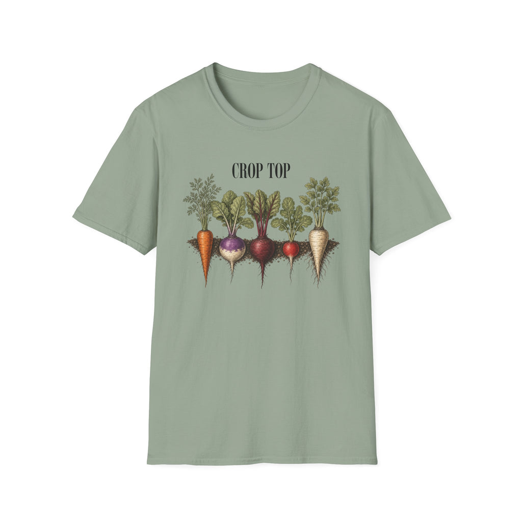 'Crop Top' Vegetable Tee