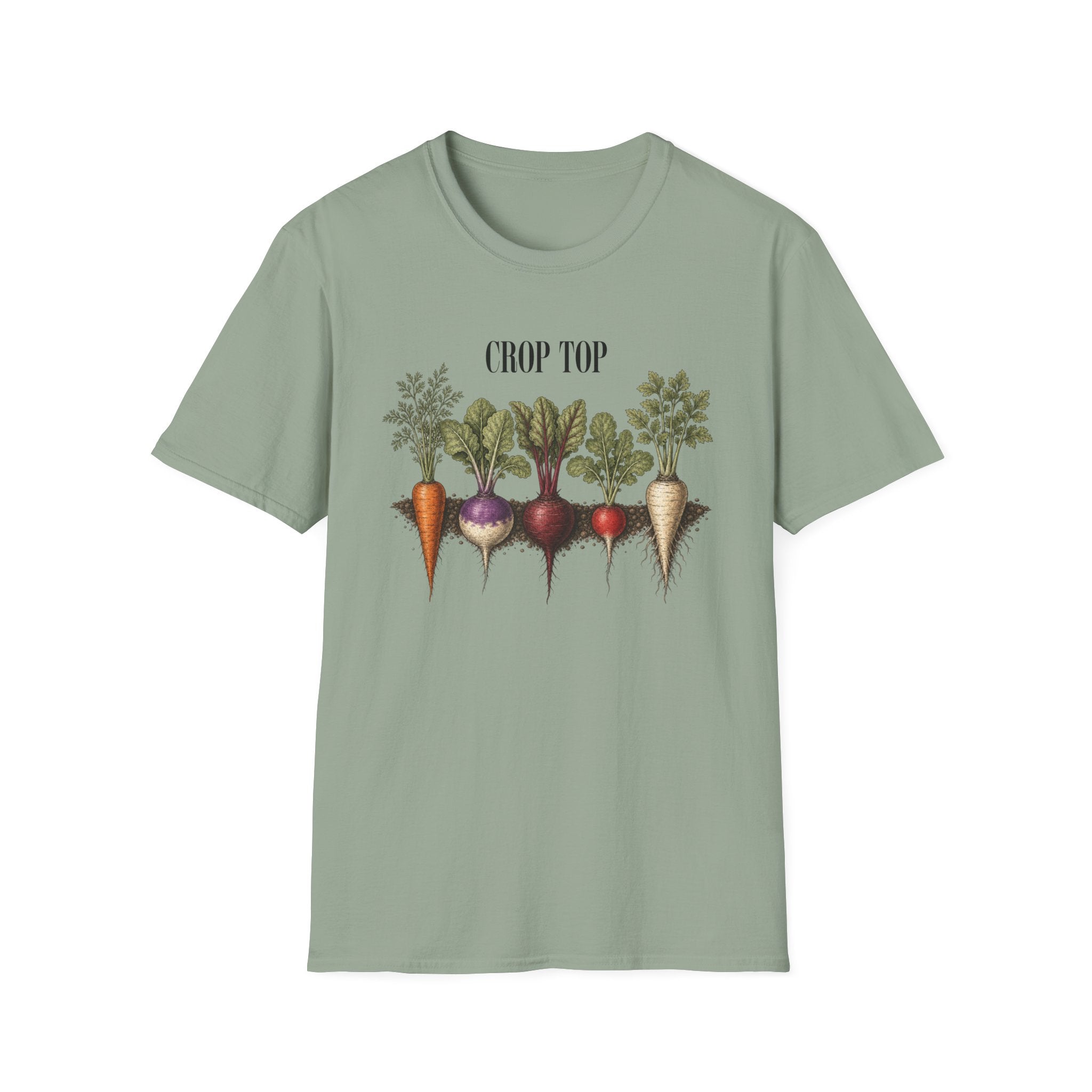 'Crop Top' Vegetable Tee