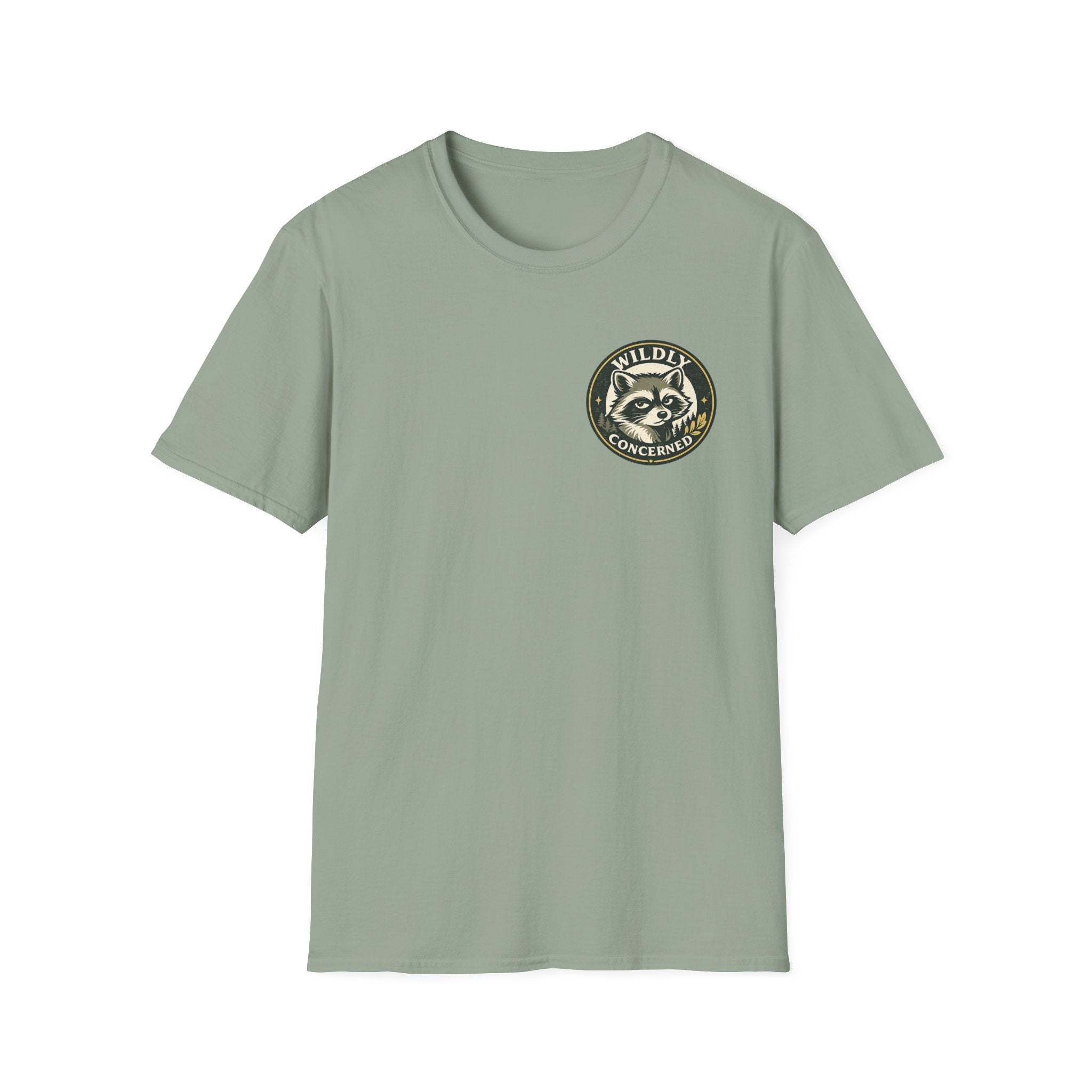 Wildly Concerned Small Brand Logo Tee