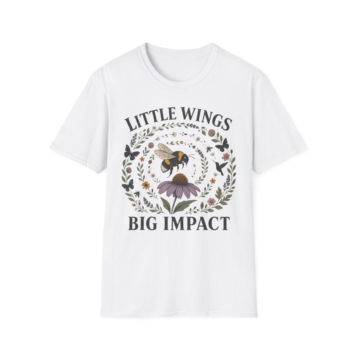 Little Wings Big Impact Spiral Tee