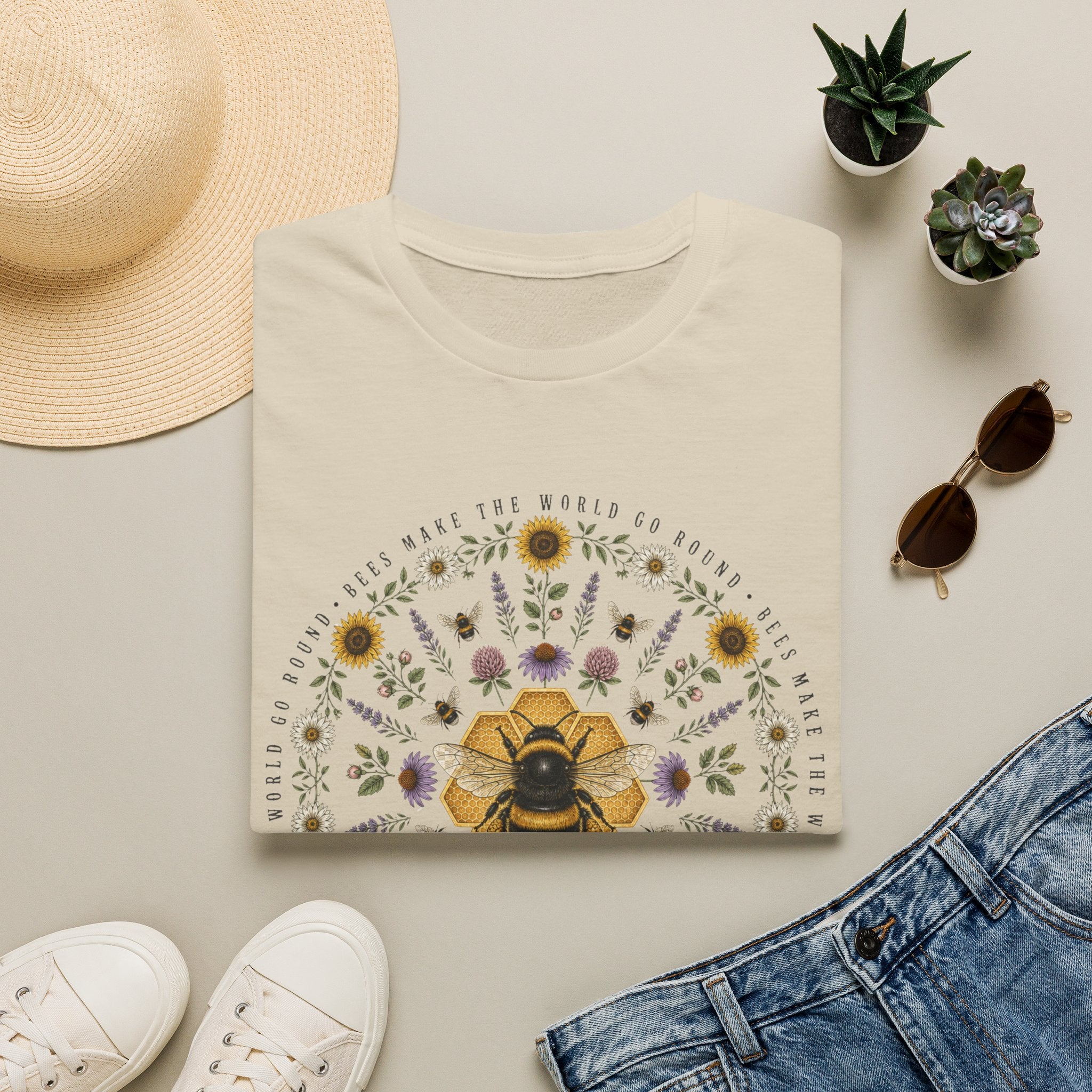 Bees Make The World Go Round Tee
