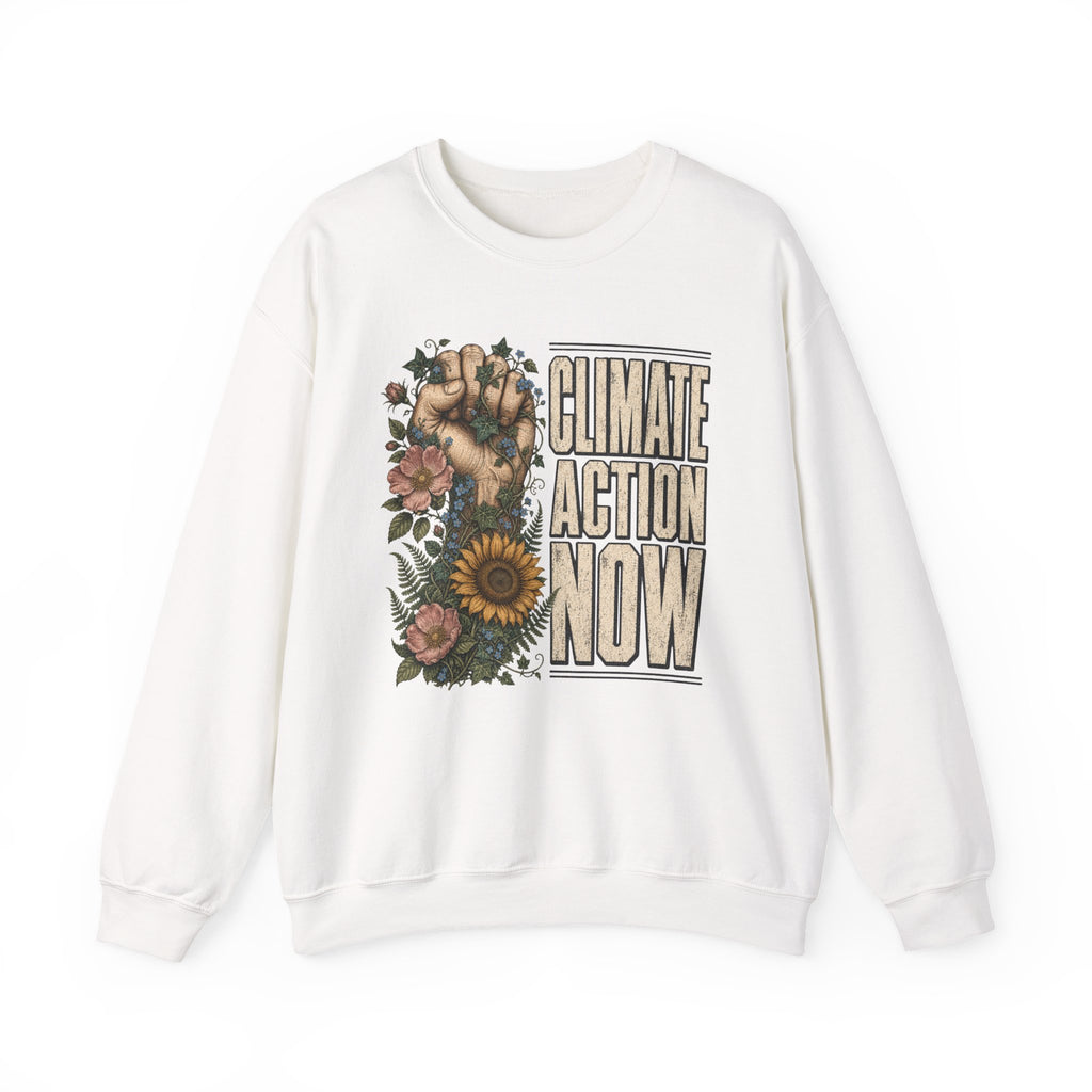 Climate Action Now Crewneck Sweatshirt
