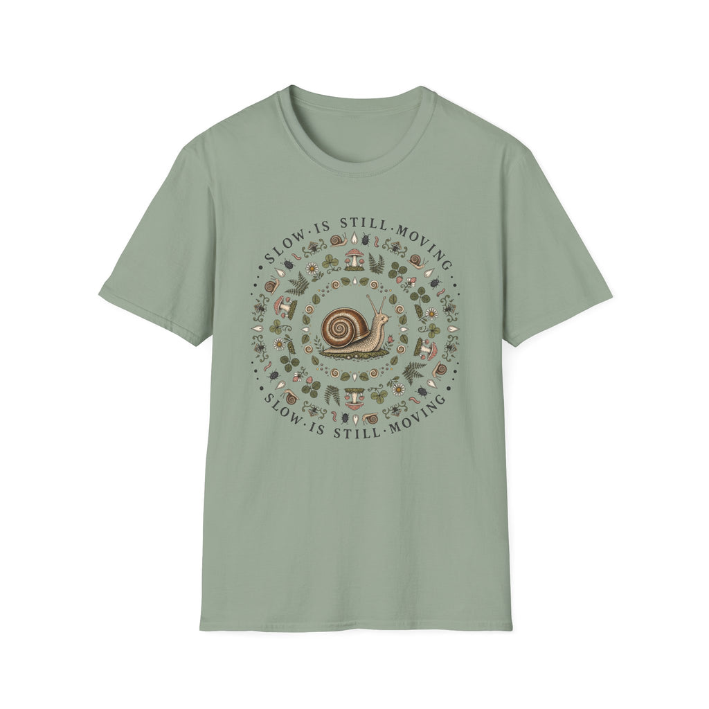 Slow Snail Mandala Tee