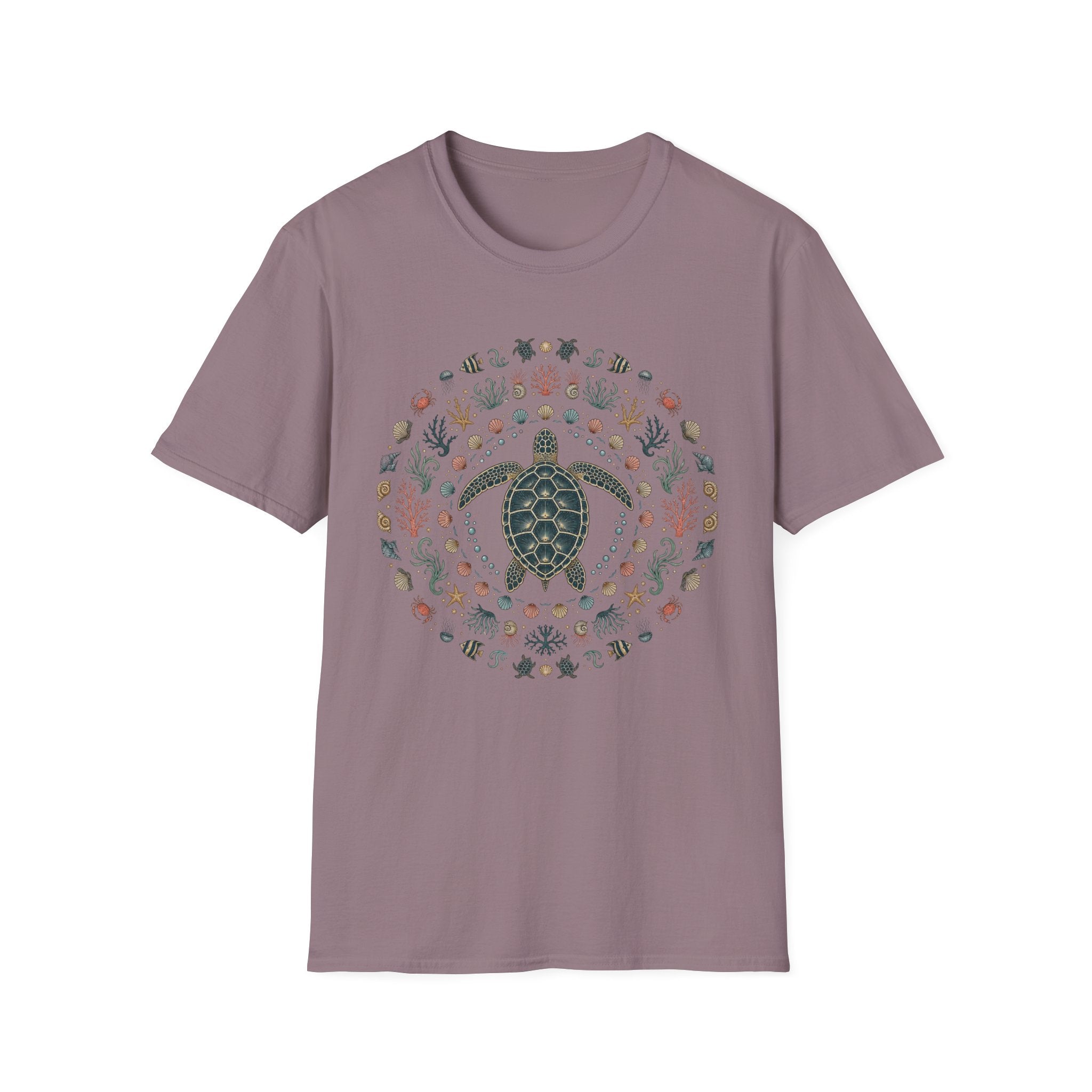 Sea Turtle Mandala Tee