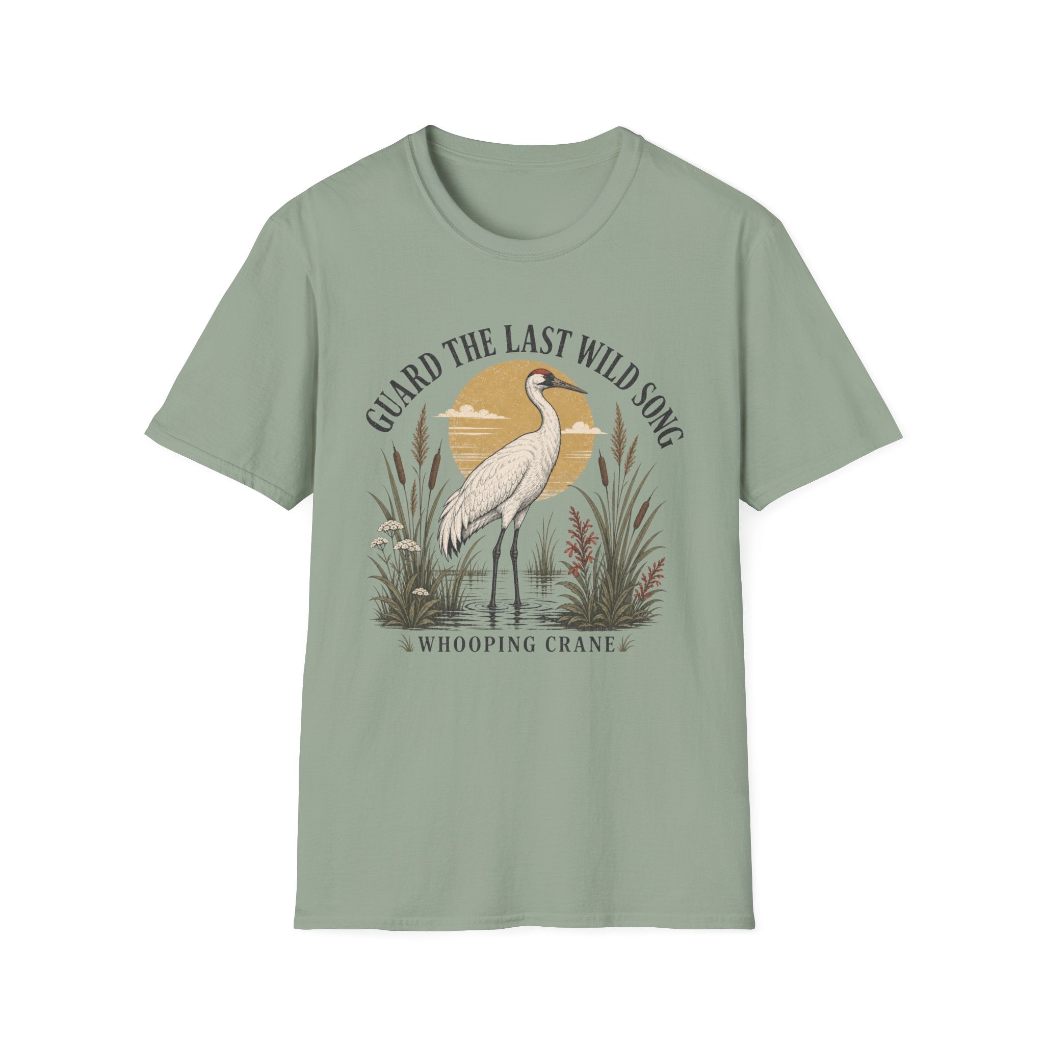Whooping Crane Guard The Song Tee