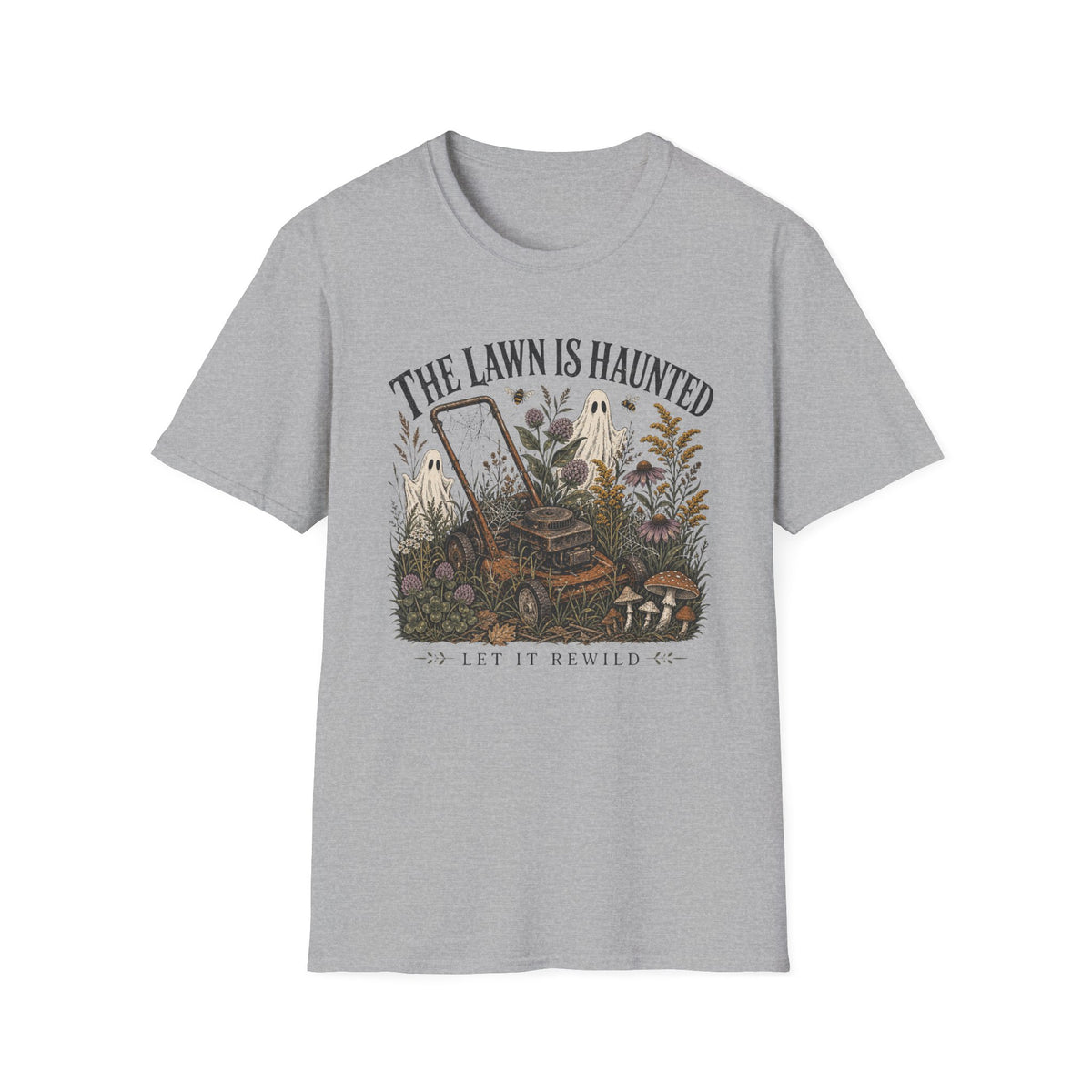 The Lawn Is Haunted Tee