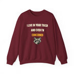 Even I'm Concerned Face Crewneck Sweatshirt